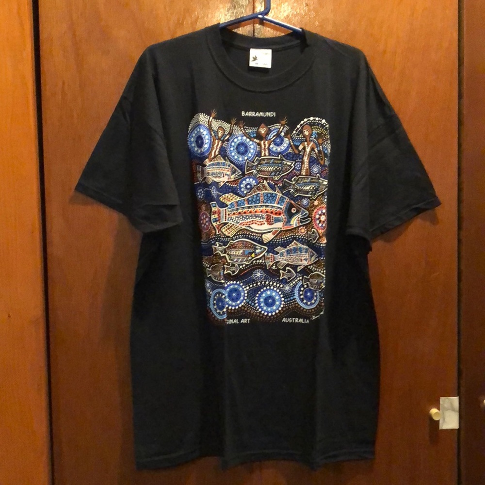 Australia themed t-shirt